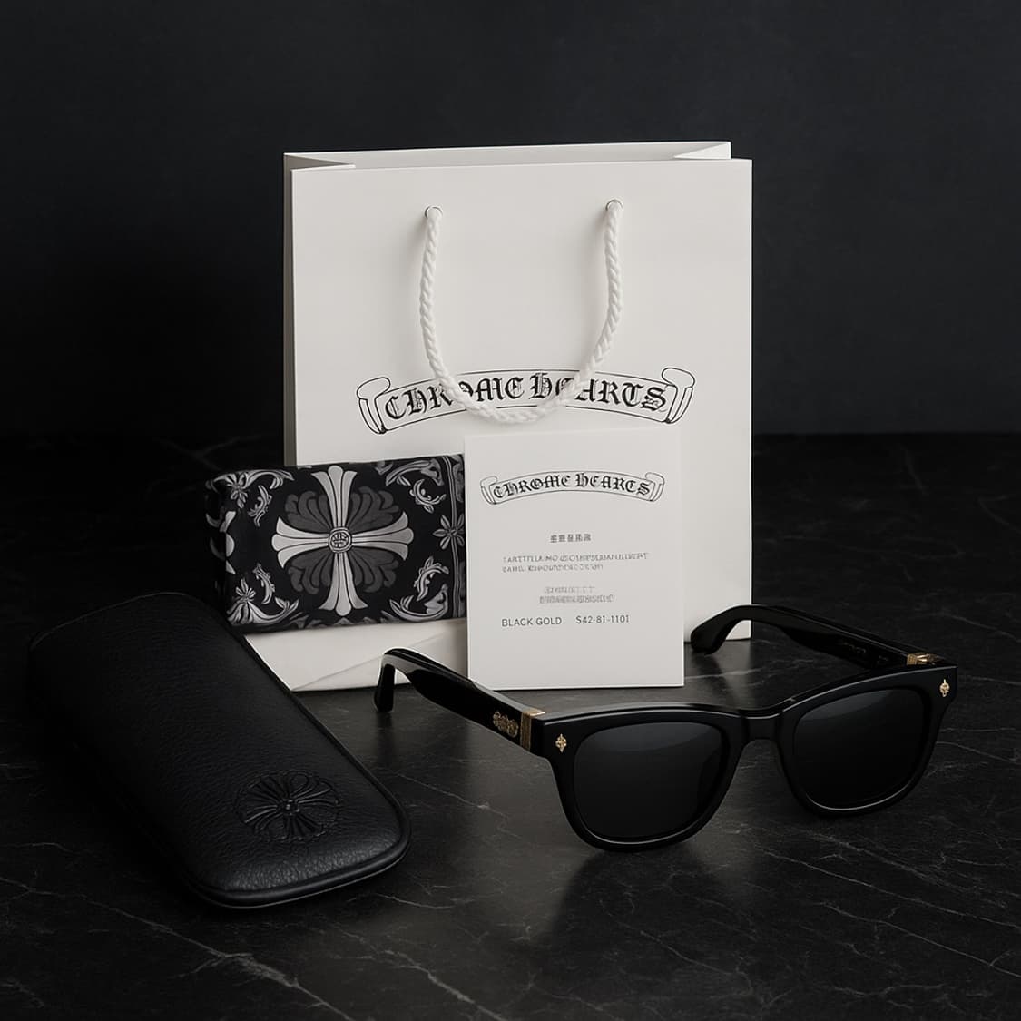 ✅정품 크롬하츠 Chrome Hearts DICK POZENER gold 상품이미지1