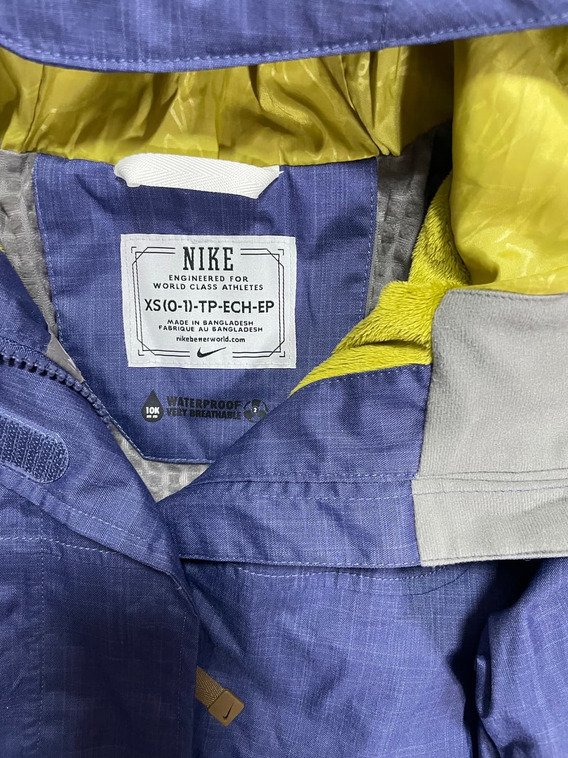 나이키 네이비 하늘 올드스쿨 바람막이 자켓 상품이미지4