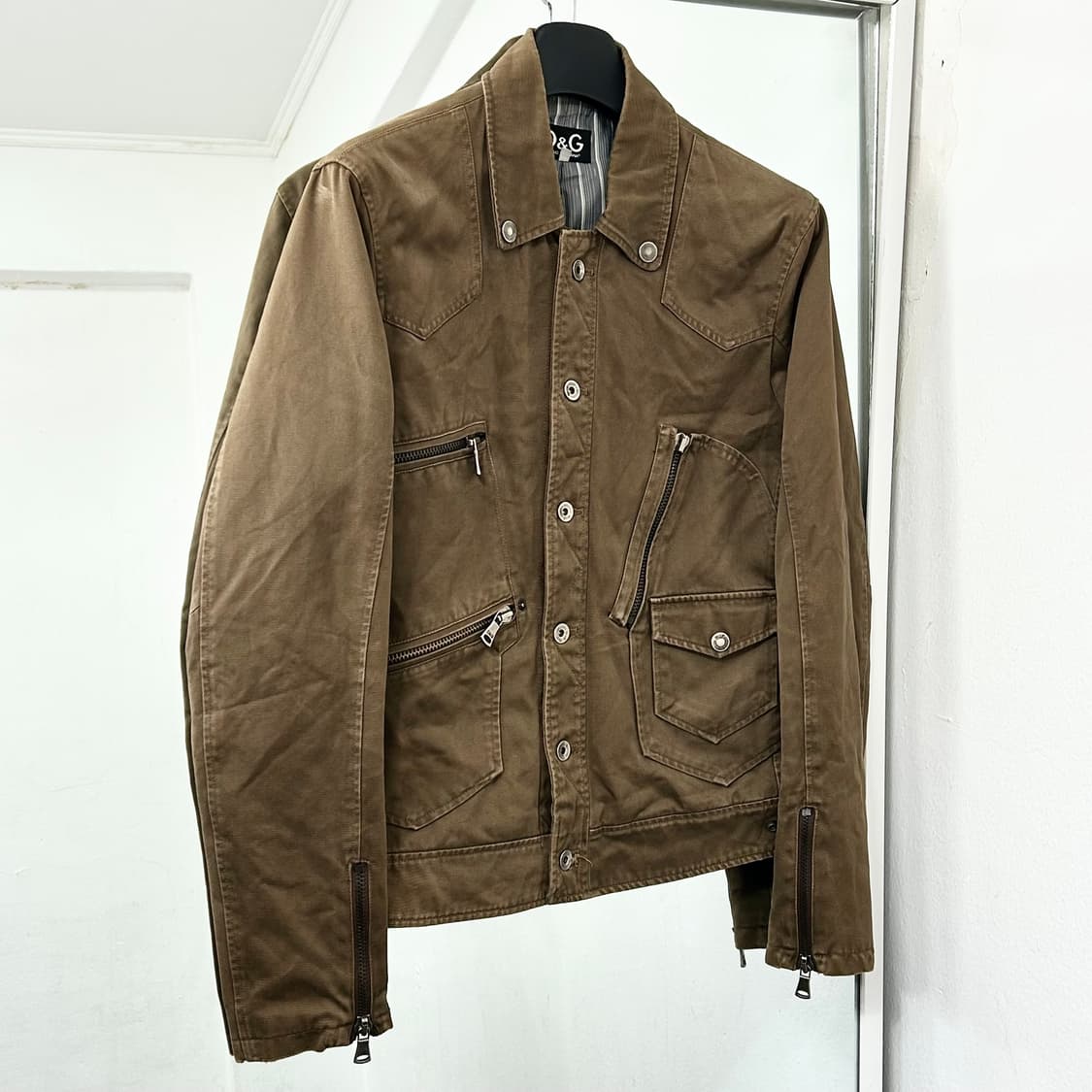 돌체앤가바나 아카이브 멀티지퍼 자켓 상품이미지1