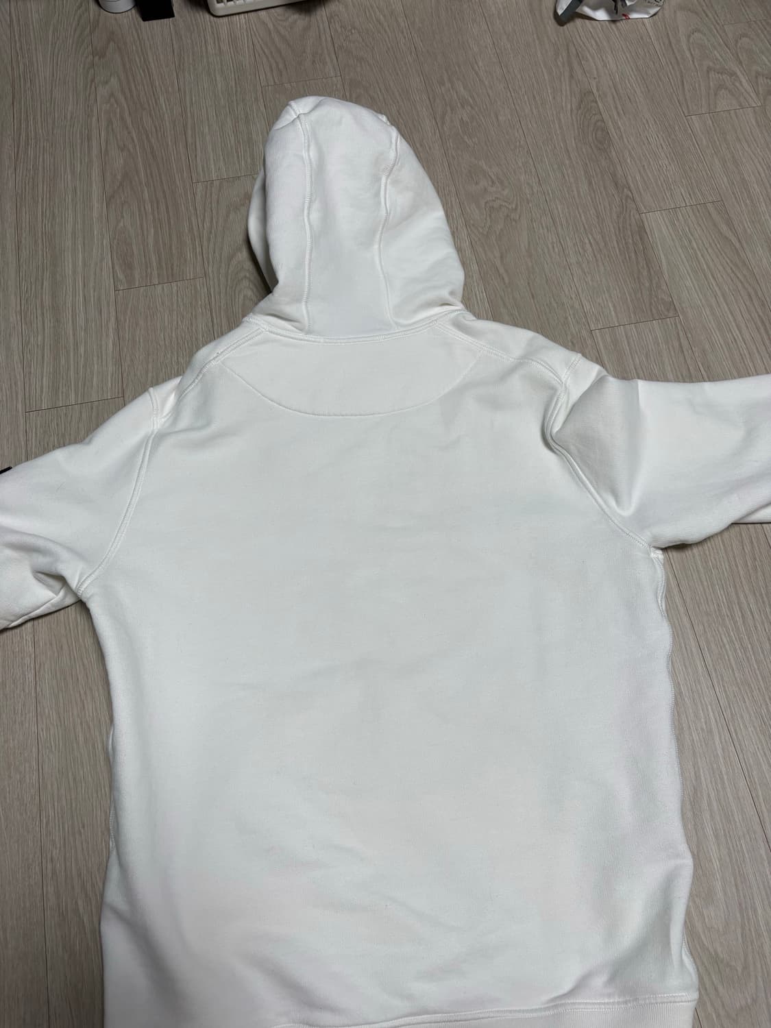 스톤아일랜드 흰색 후드티 상품이미지3