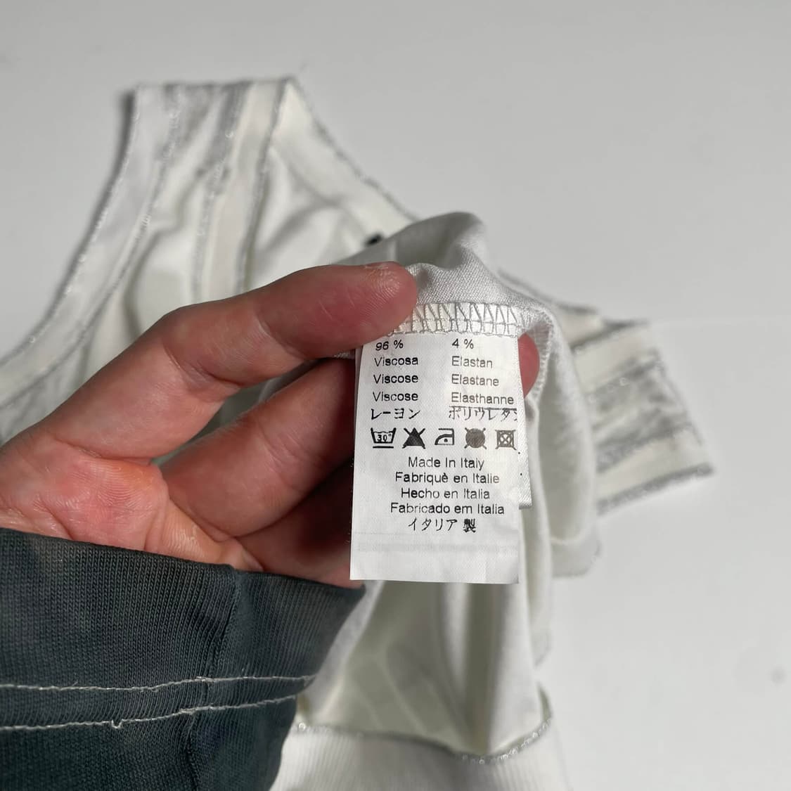 Ruzzo 글리터 레터링 슬리브리스 (italy)   상품이미지6