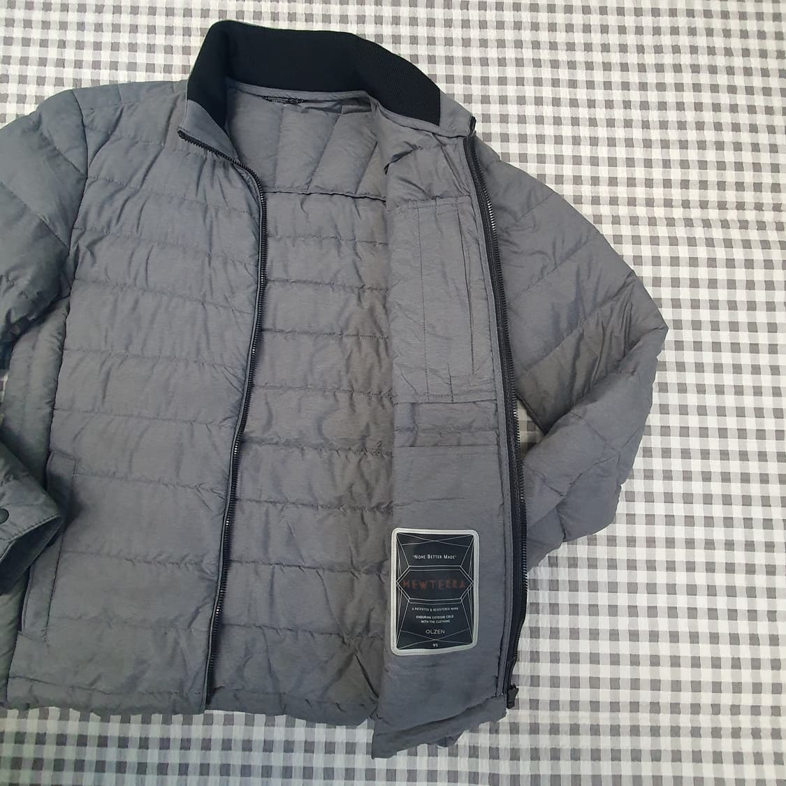 올젠 거위털 경량패딩 남자95 상품이미지6