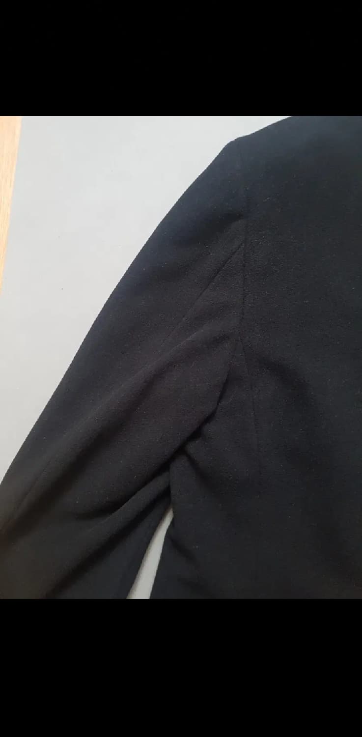 [XL] 타미힐피거 빈티지 블랙 울 롱코트 상품이미지7