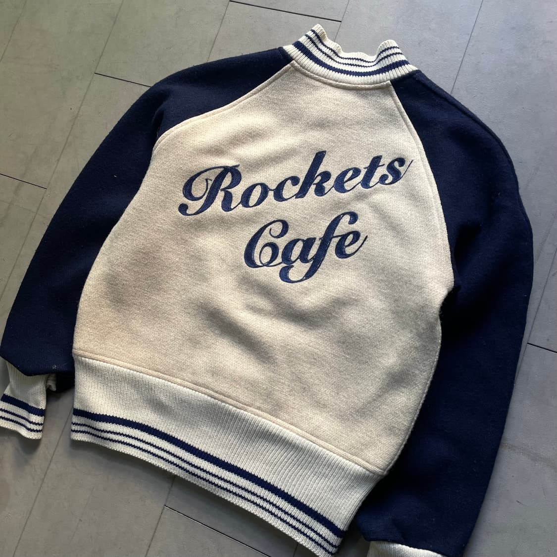 70-80s USA 리넨 재킷 상품이미지2