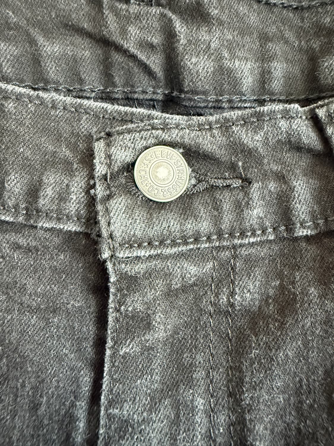 리바이스(Levi's) 512 블랭크탭 블랙 데님 상품이미지6