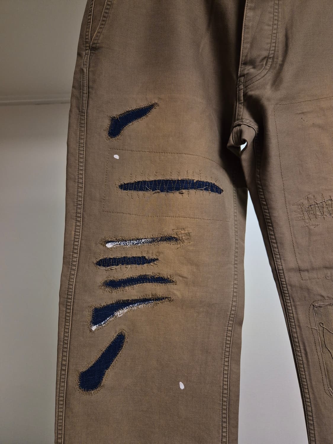 블라인드파일즈 데미지 치노팬츠 상품이미지4