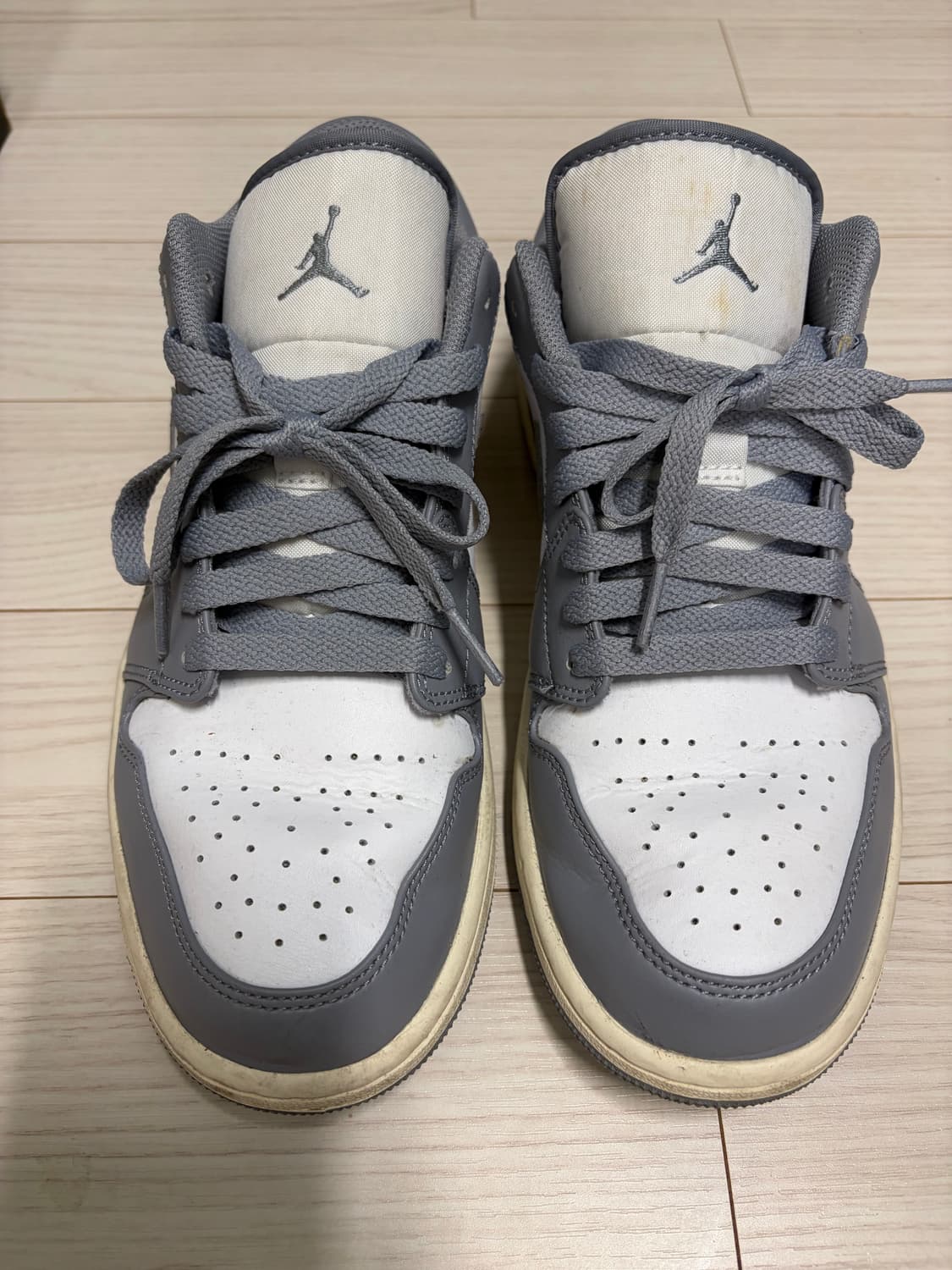 [270] 조던 1 로우 스텔스 앤 화이트 팜니다. 상품이미지2