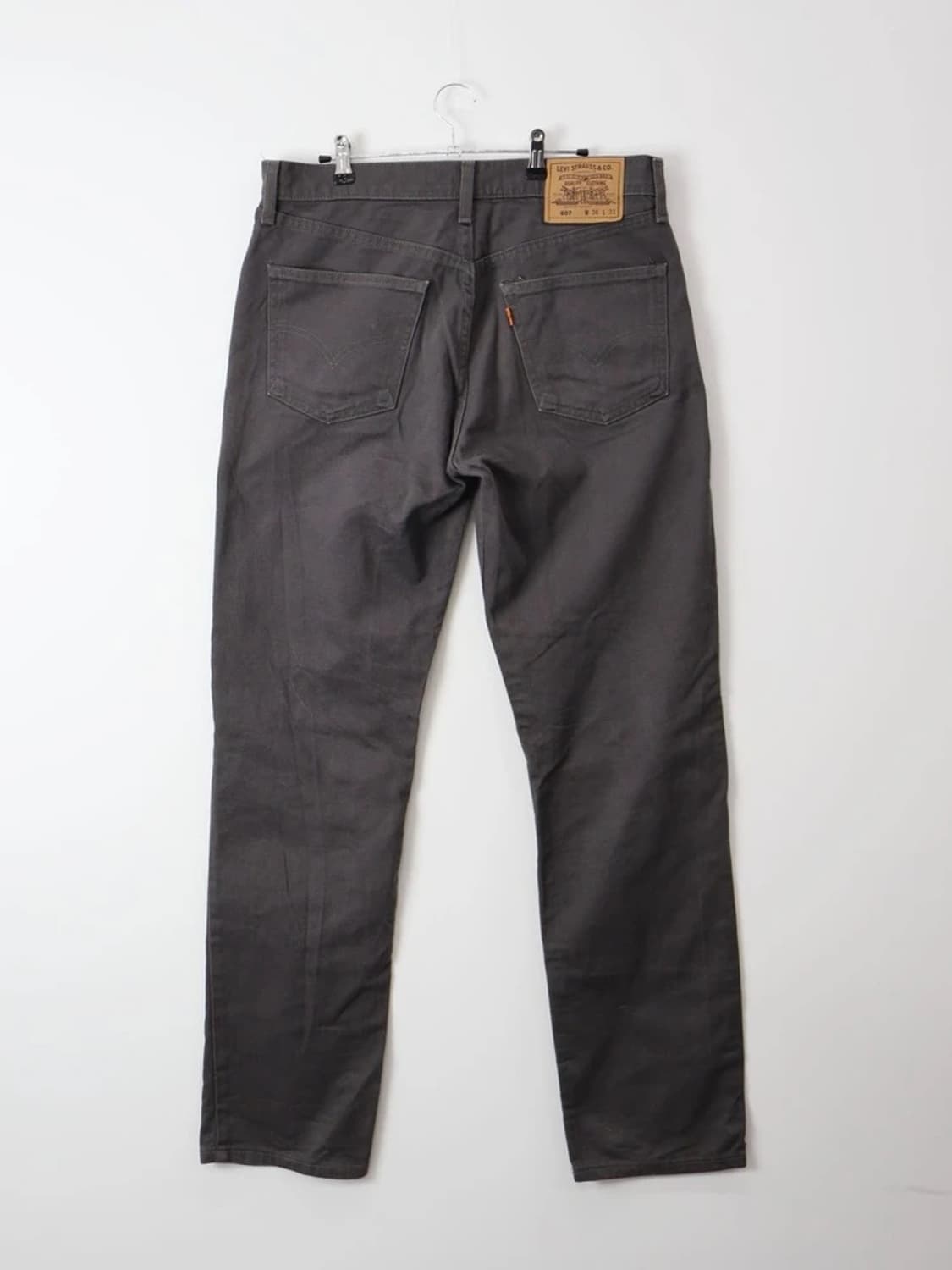 00's Levi's 607 Orange Tab Charcoal Pant 상품이미지5