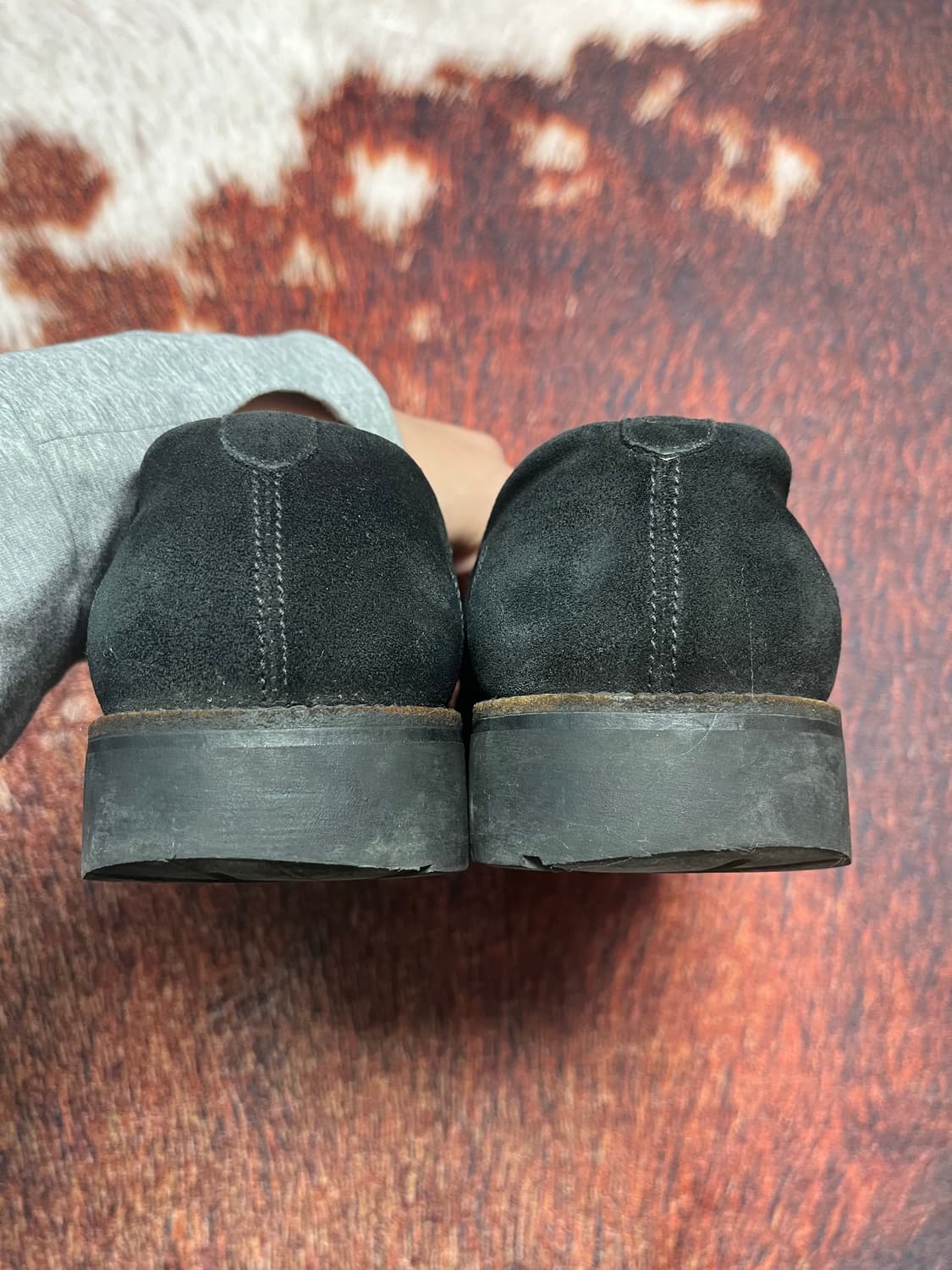 [7] 발리 SPIEZ 스웨이드 블랙 페니로퍼 상품이미지4