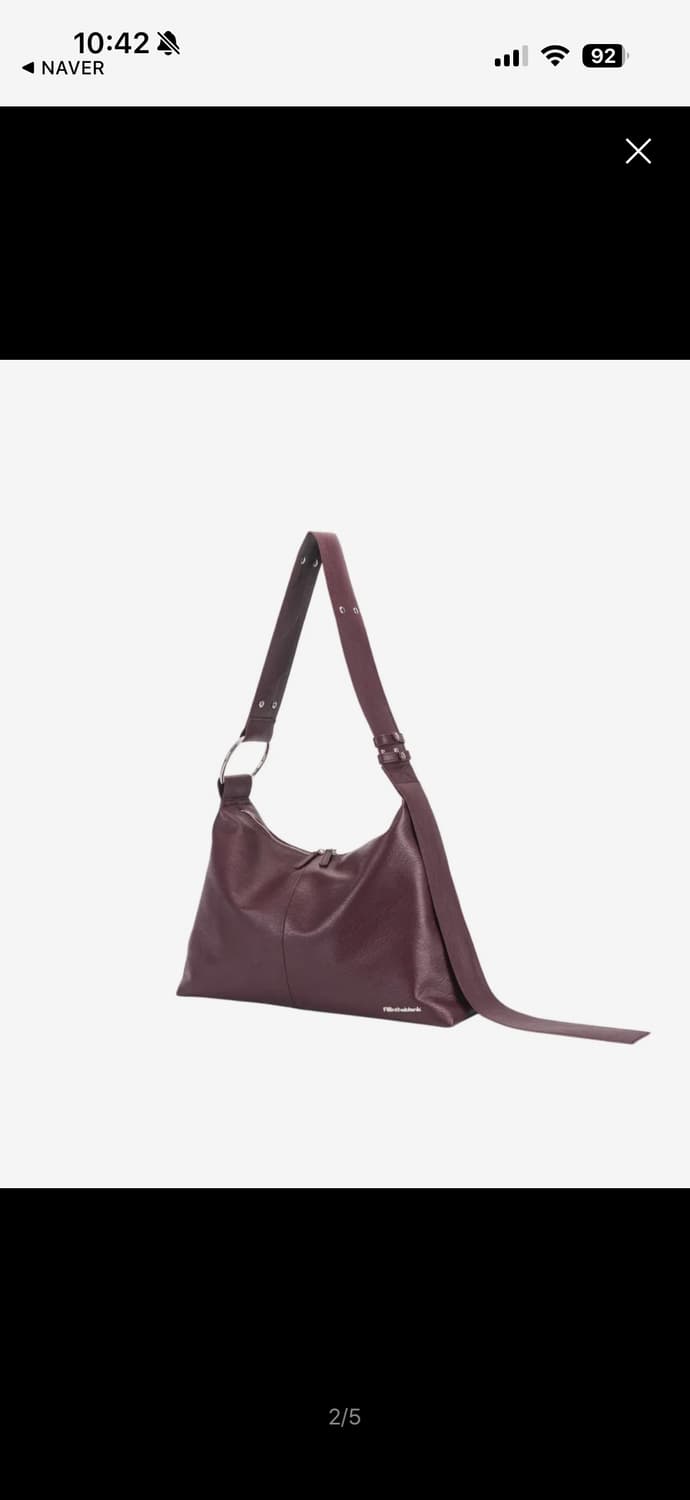 필인더블랭크 x 다샤 와이드 스트랩 백 상품이미지1