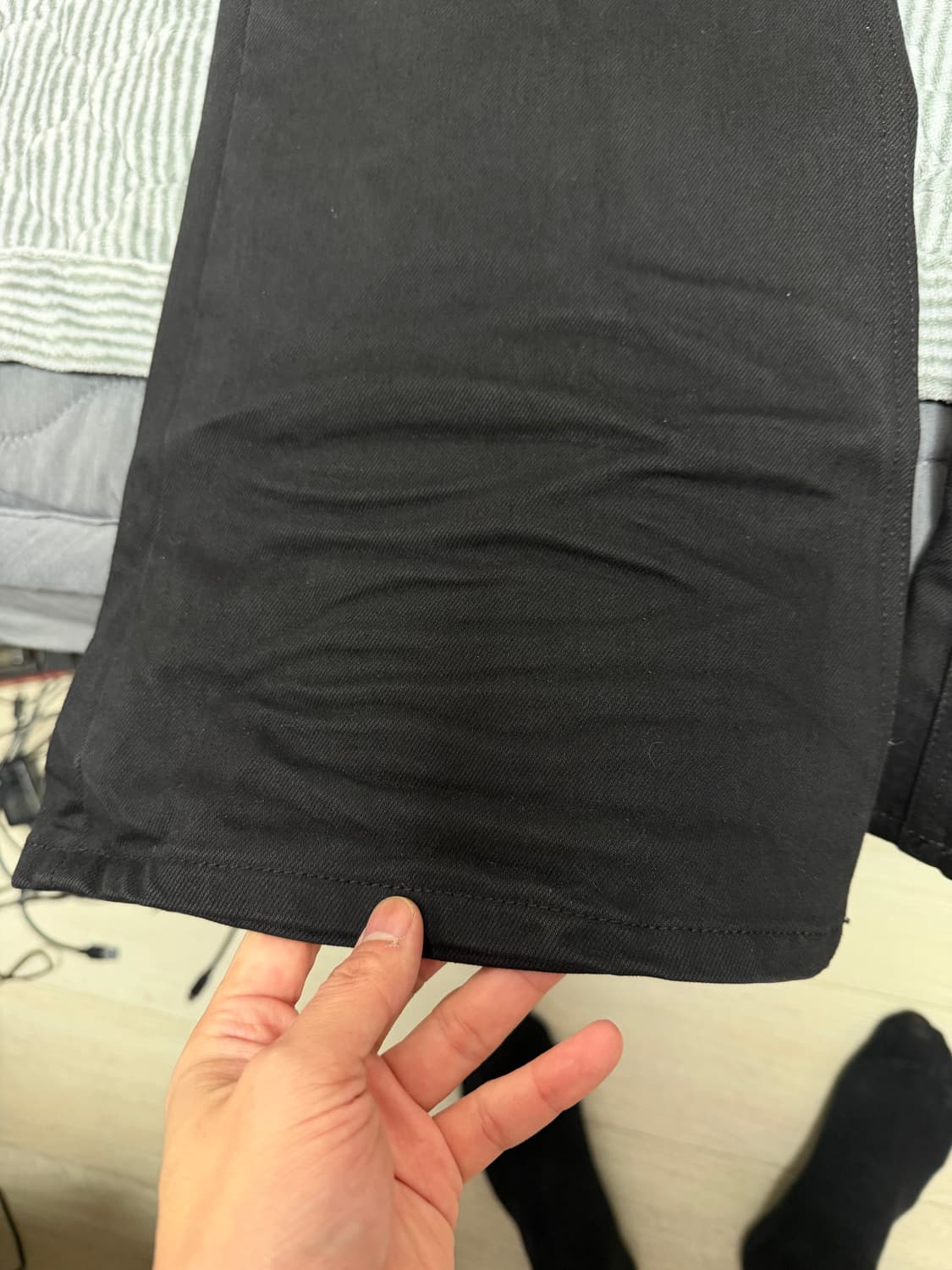 (1) 언더마이카 무.30 스트레치 플레어 블랙 상품이미지3