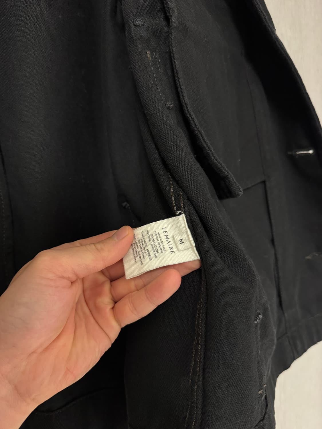 르메르 박시자켓 블랙 M 상품이미지3