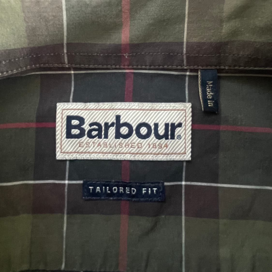 Barbour 바버 킵포드 테일러드 셔츠 상품이미지4
