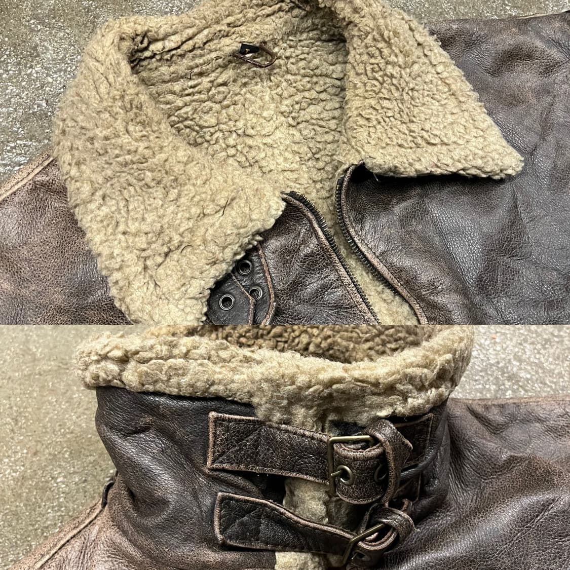 빈티지 B-3 양가죽 무스탕 (105) 상품이미지8