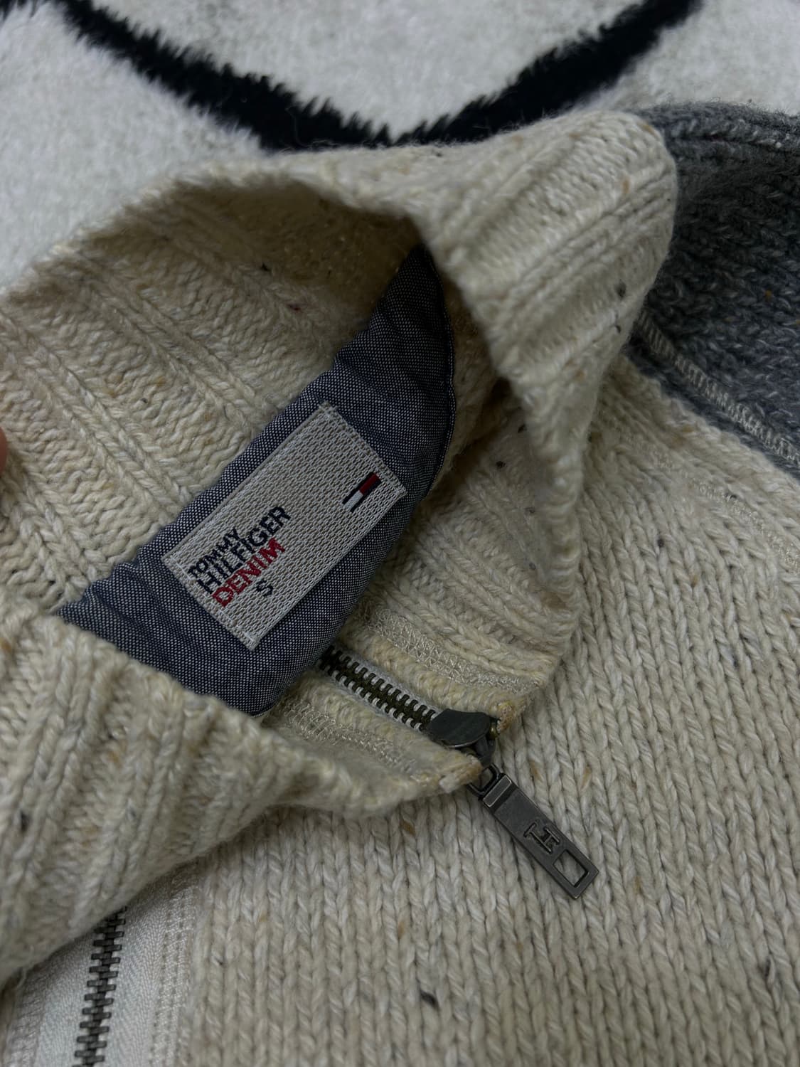 [S]타미힐피거 85컬렉션 풀집업 니트 상품이미지5