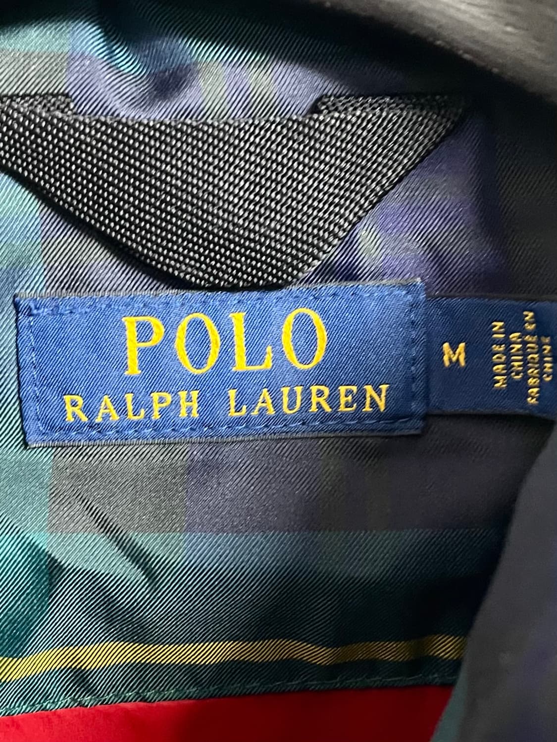 폴로 랄프로렌 블랙와치 체크 다운패딩  (on.440) 상품이미지5