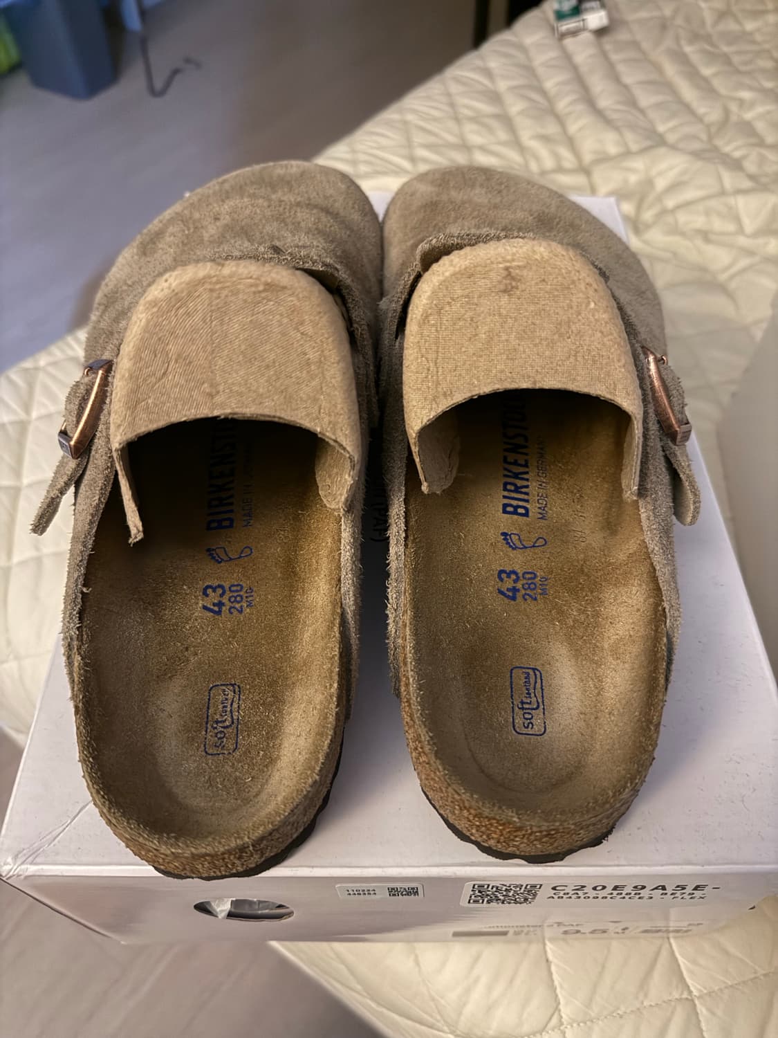 버켄스탁 보스턴 토프 EU43 SIZE 상품이미지3