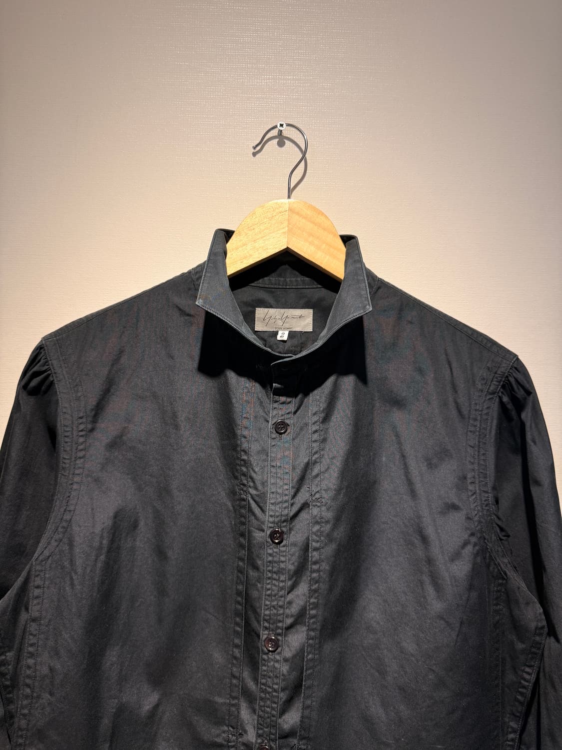 Cotton Short Collar Shirt 상품이미지3