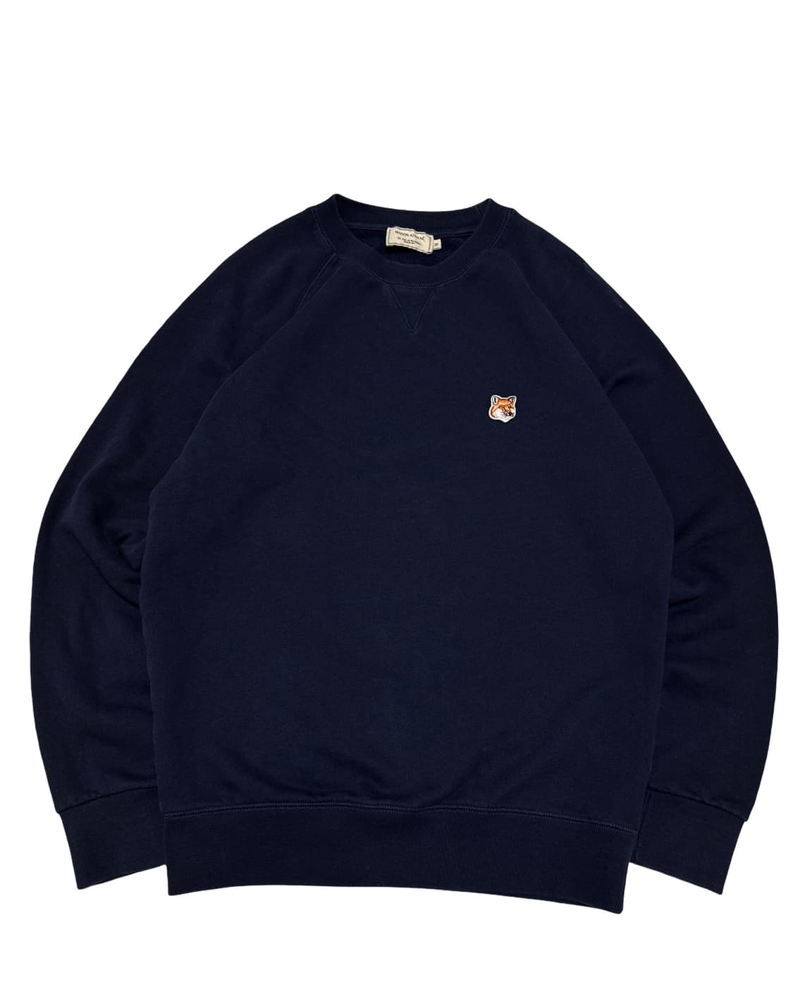 메종키츠네 폭스헤드 네이비 맨투맨 상품이미지1