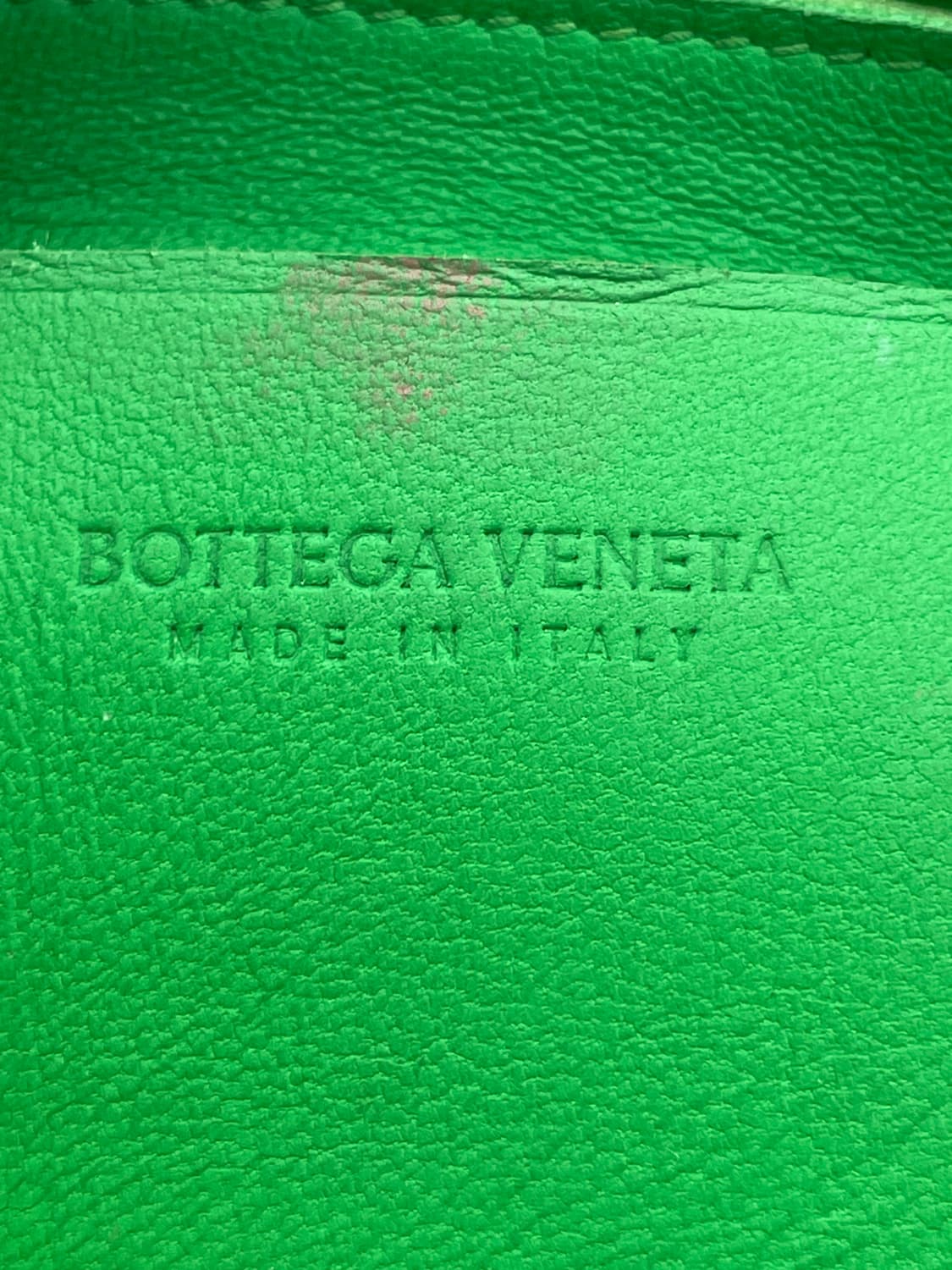 [ 정품 / 풀구성 ] 보테가베네타 미니 카세트백 그린 상품이미지4