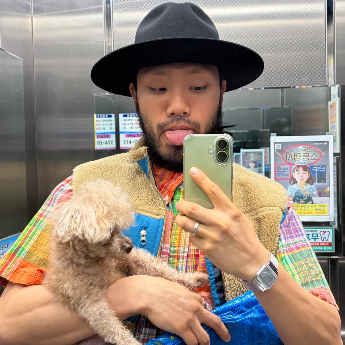 엔지니어드 가먼츠 워크 체크셔츠 M 상품이미지6