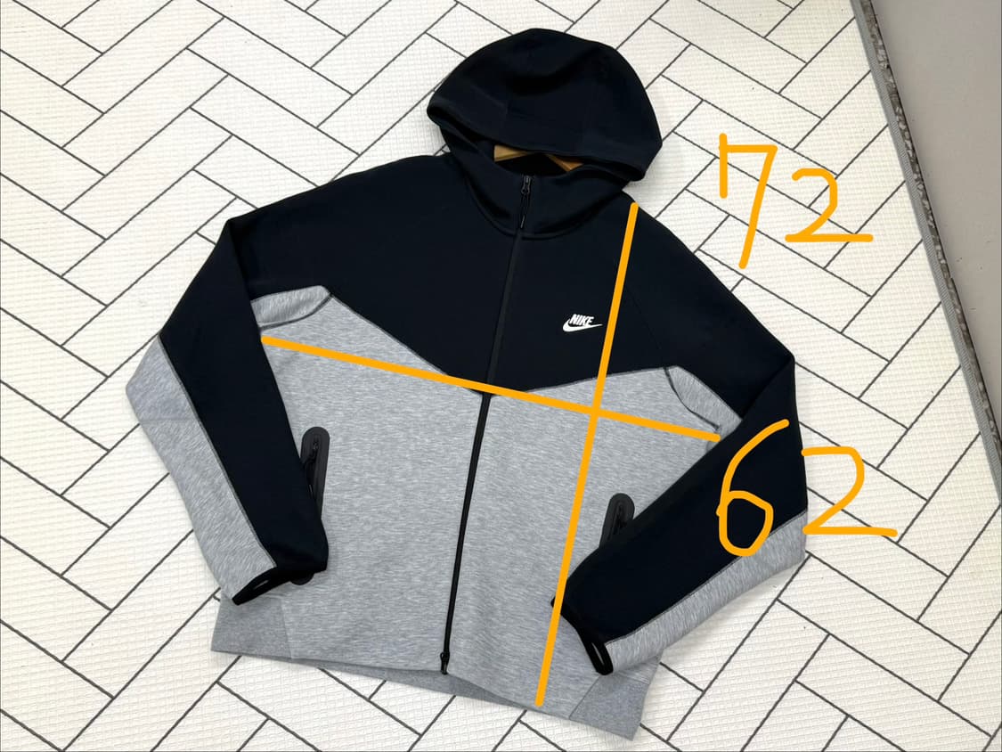 남성 XXL 110 / 나이키 테크플리스 윈드러너 후드집업 상품이미지2