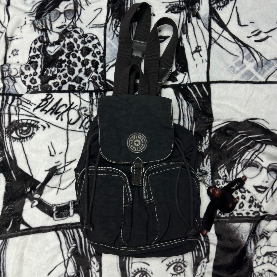 키플링 빈티지 복조리 백팩 상품이미지2
