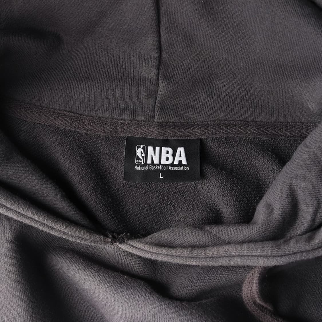 NBA 시카고 불스 빅로고 레이어드 오버핏 후드티 L 상품이미지5