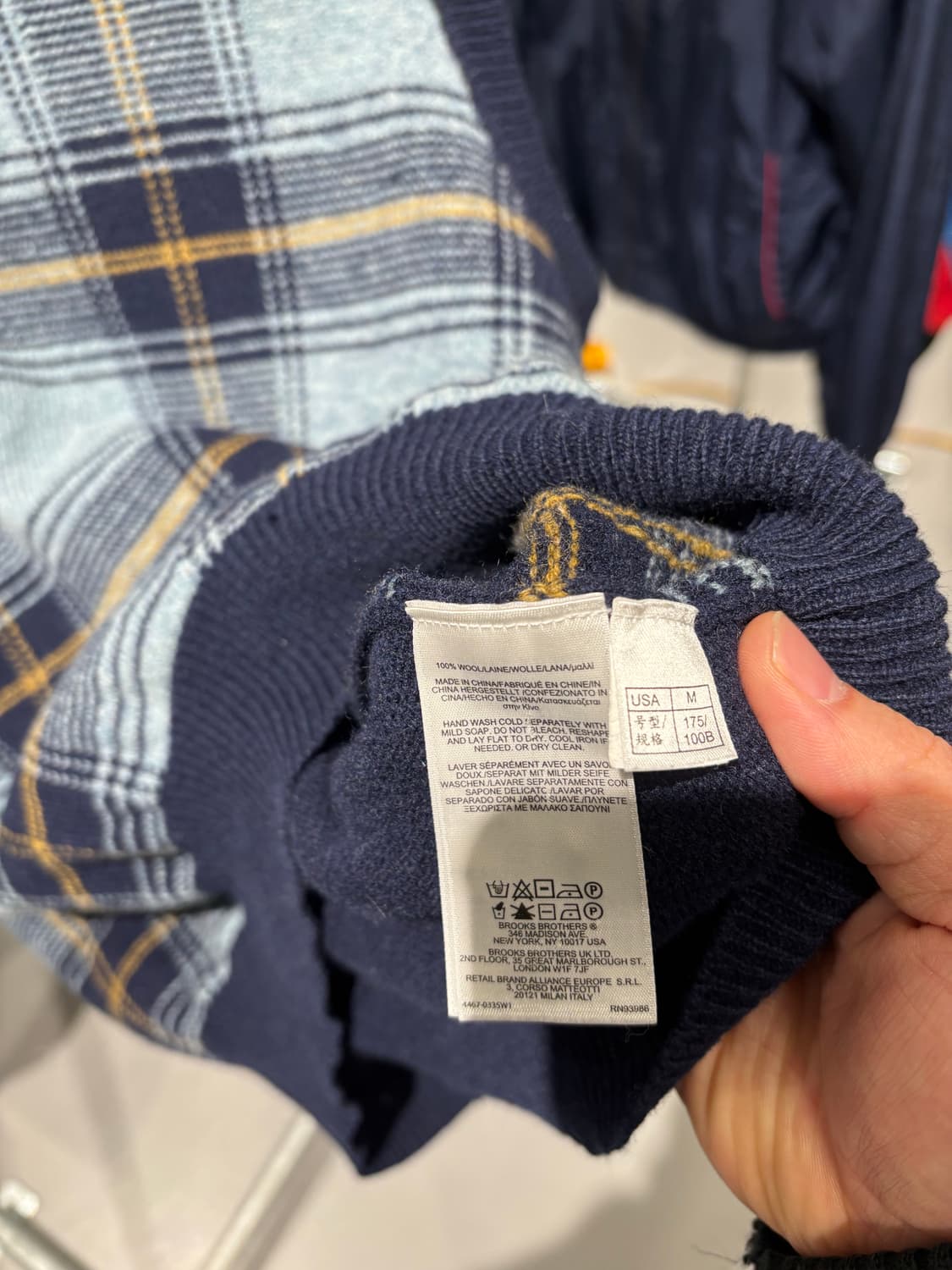 브룩스 브라더스 니트 조끼 상품이미지6