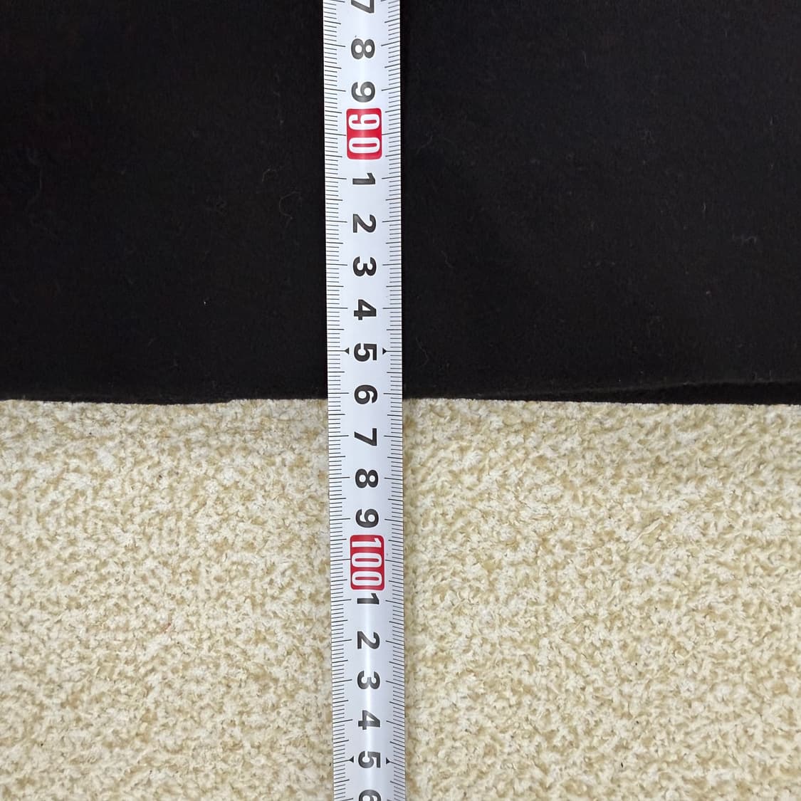 [실측확인] 인사일런스 블랙 울 캐시미어 싱글코트 0105T1 상품이미지5