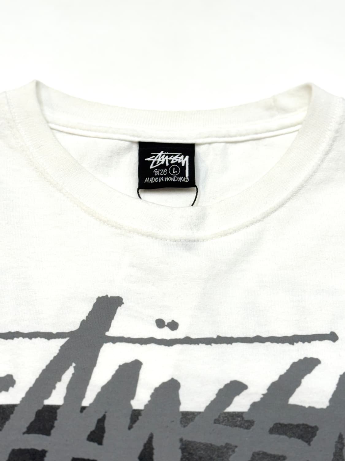 Stussy 스투시  x 골디 메탈헤즈 30주년 협업 반팔 화이트 티셔츠 상품이미지7