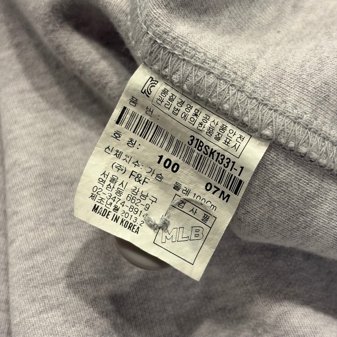[100] 비욘드클로젯 x MLB 다저스 야구 반팔 티셔츠 B464 상품이미지8