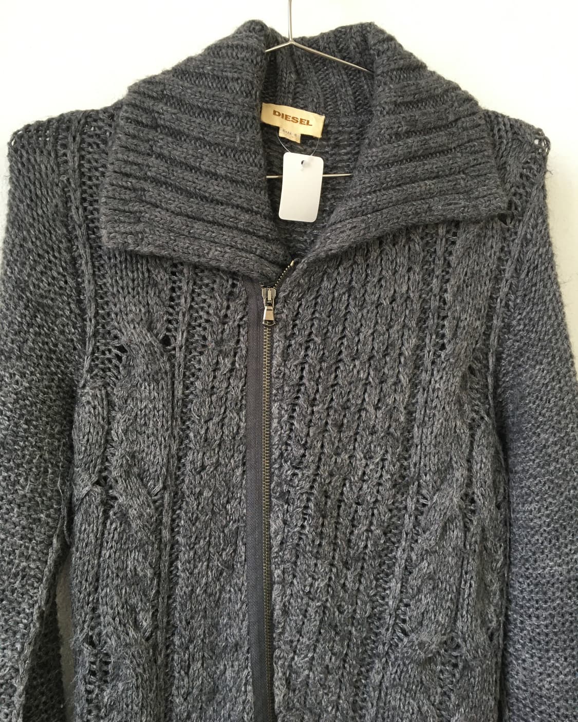 Diesel knit zip up 상품이미지5
