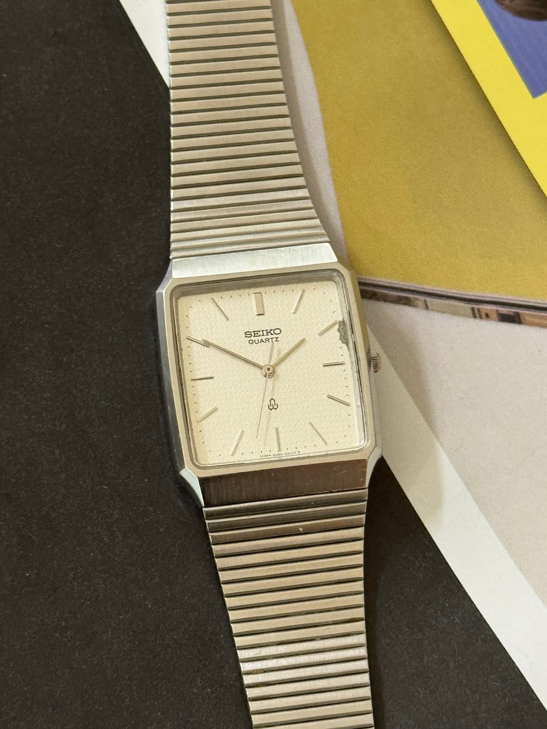 80s Seiko Square quartz 상품이미지3