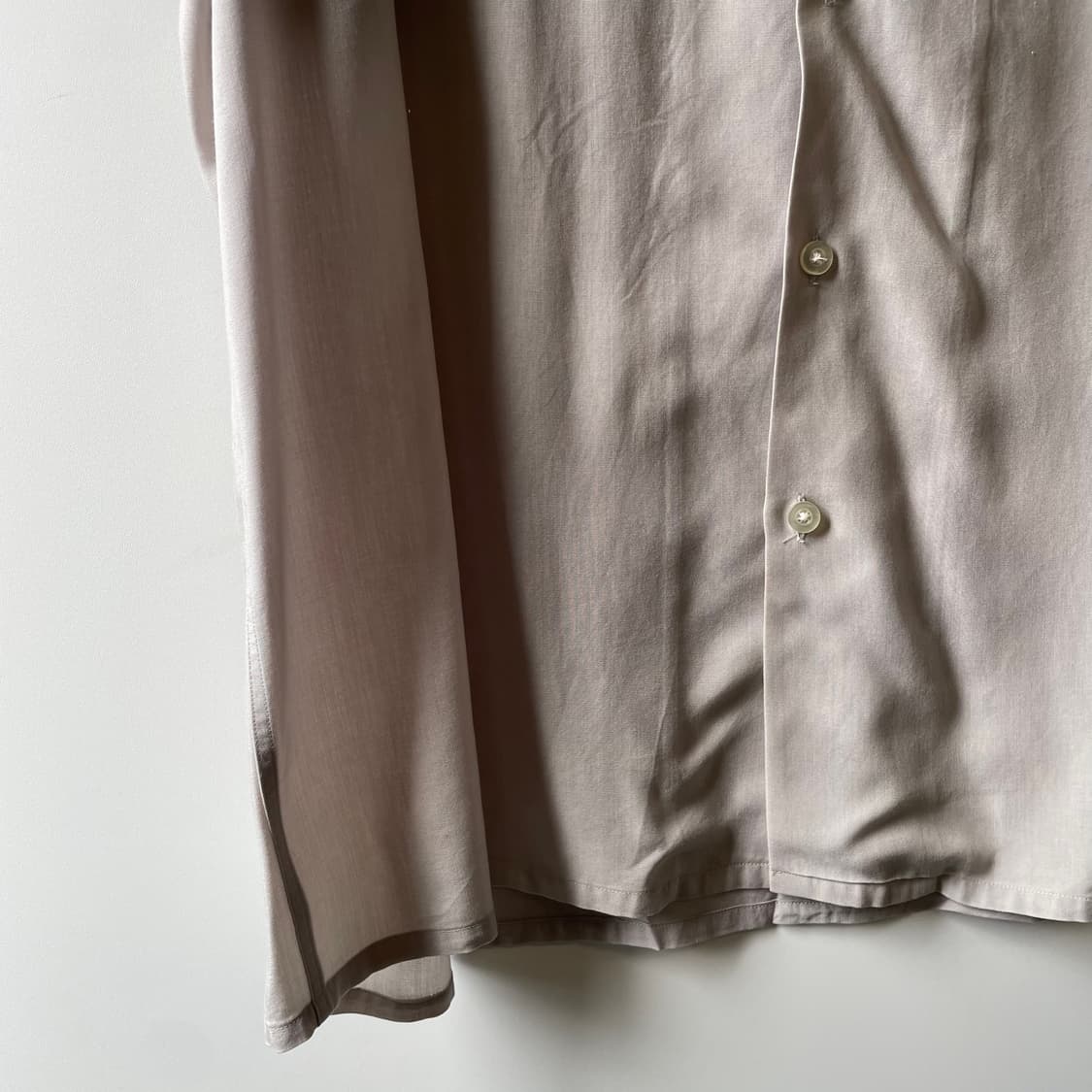 와코마리아 리오셀 오픈카라 반팔셔츠 상품이미지5