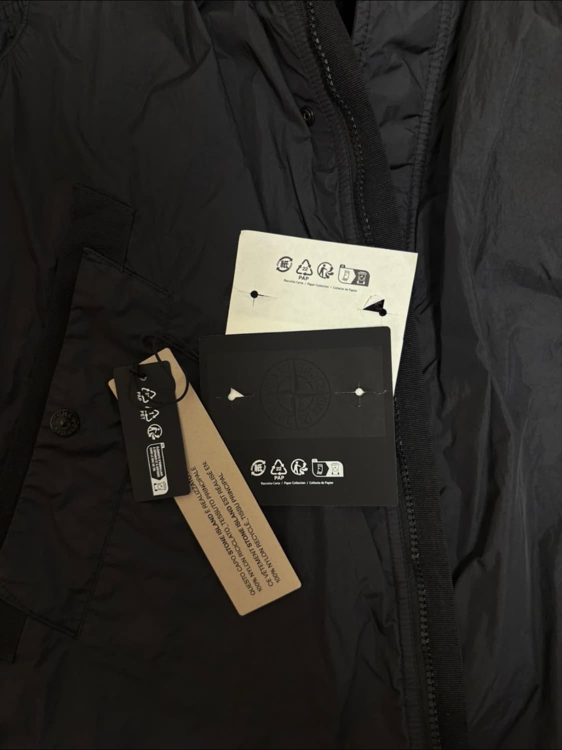 25ss 스톤아일랜드 크링클랩스 바람막이 xl 상품이미지4