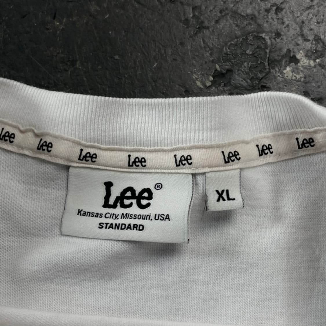 105 LEE 리 프린팅 기본 반팔 상품이미지3