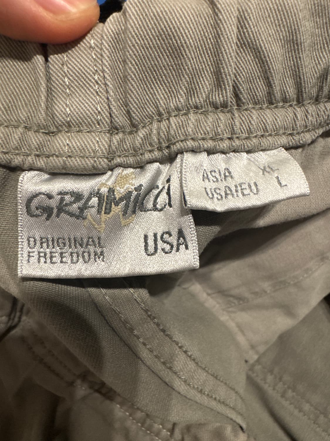 그라미치 루즈테이퍼드팬츠 grey 상품이미지3