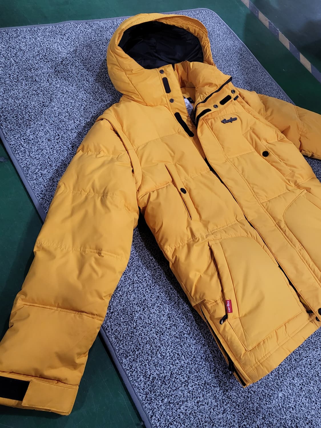 레이지비(LAZYBEE) 옐로우 보드복 자켓 상품이미지2