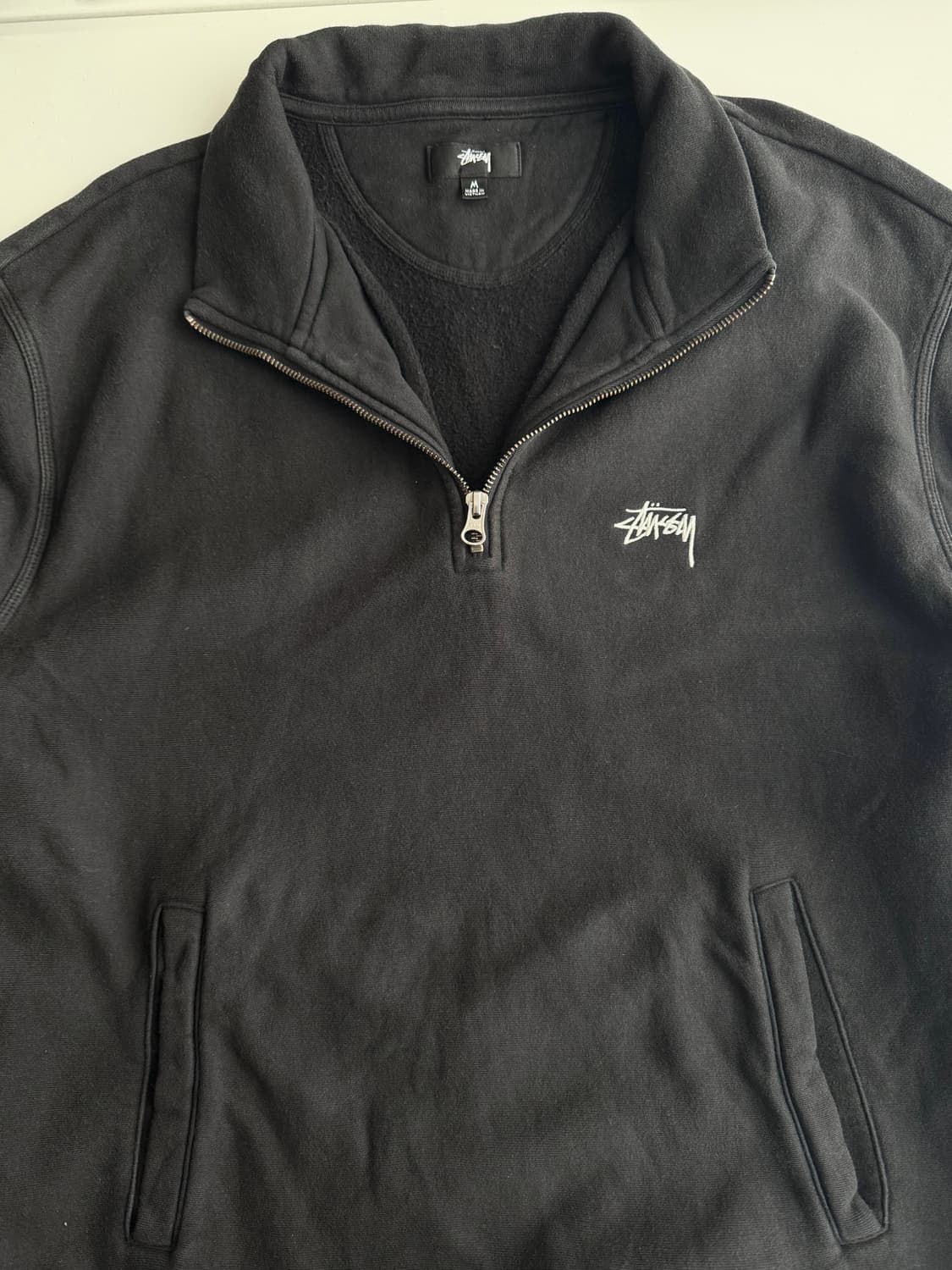 스투시 반집업 맨투맨 상품이미지4