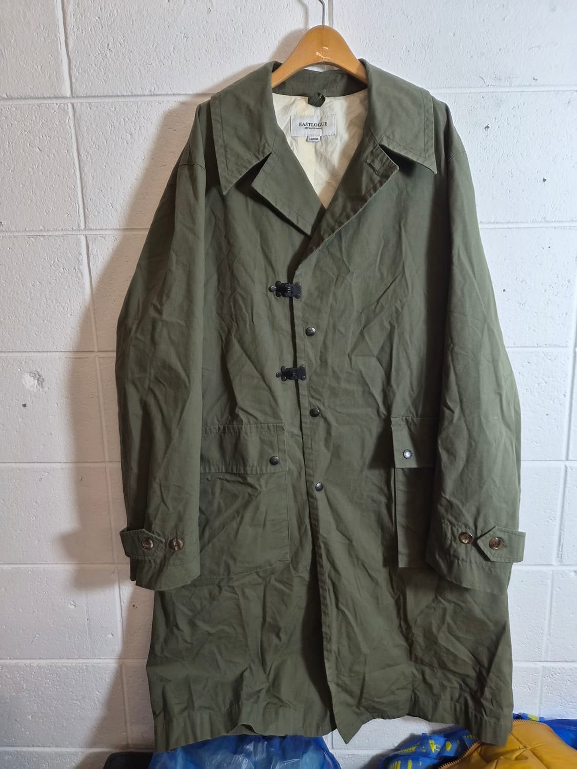 L) EASTLOGUE 이스트로그 밀리터리 복각 코트 팝니다 상품이미지1