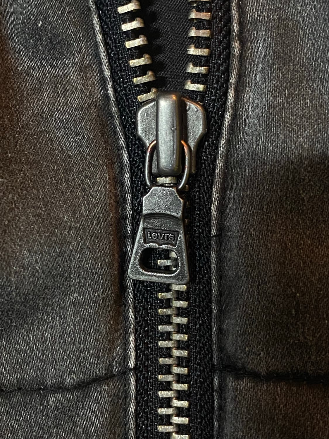 Levi's 리바이스 데님 후드 퍼 패딩 점퍼 상품이미지8