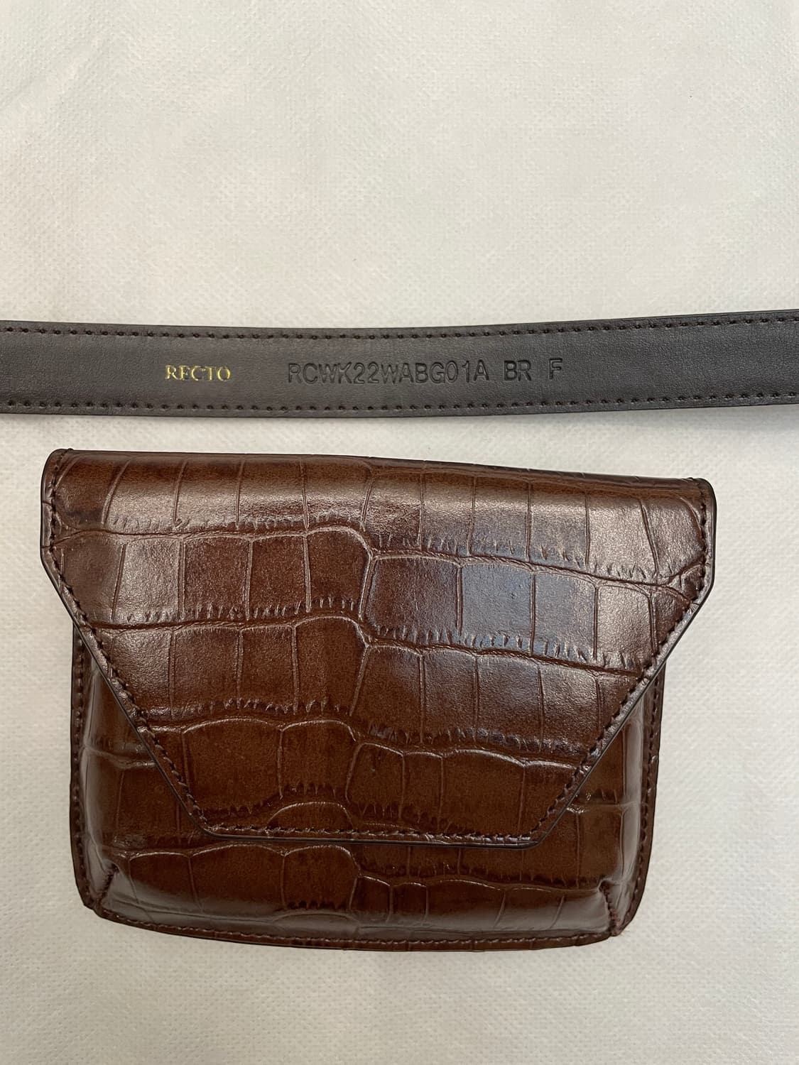 렉토 벨트백 브라운 상품이미지7