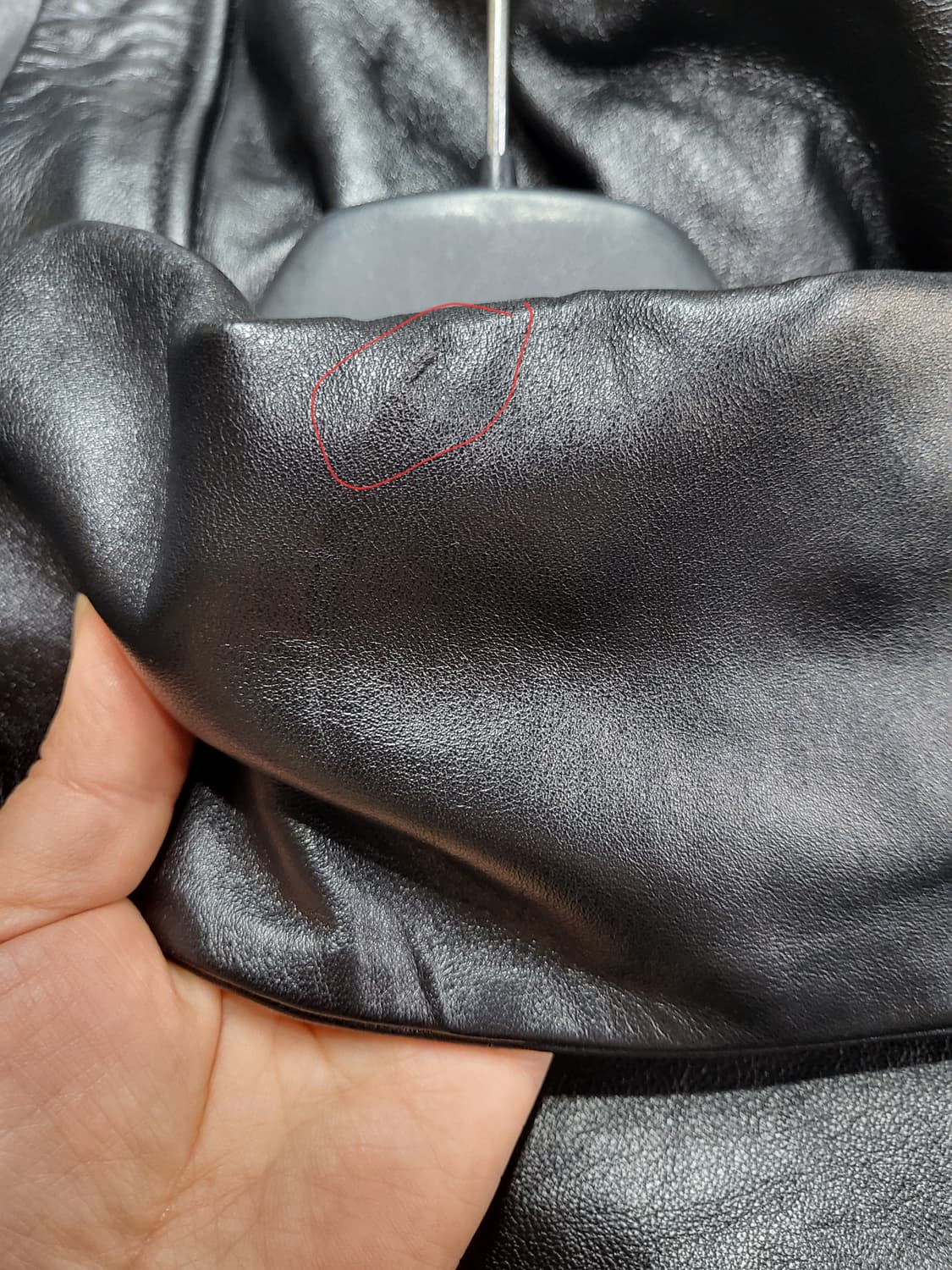 양가죽 하프 9부 자켓 상품이미지7