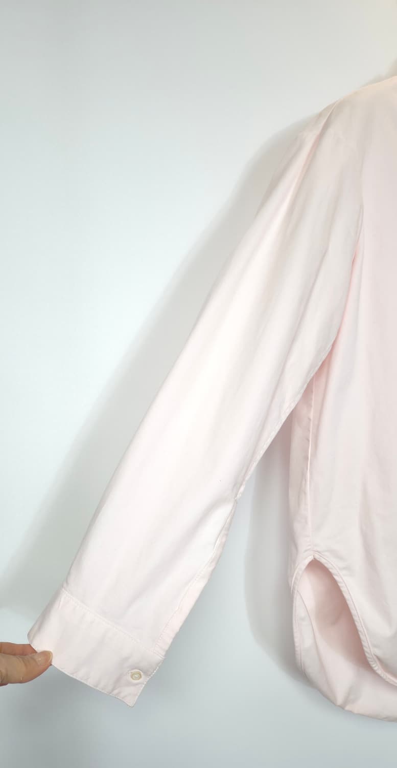 마쥬 로즈페일 연핑크 루즈핏 코튼 셔츠 1 사이즈 상품이미지5