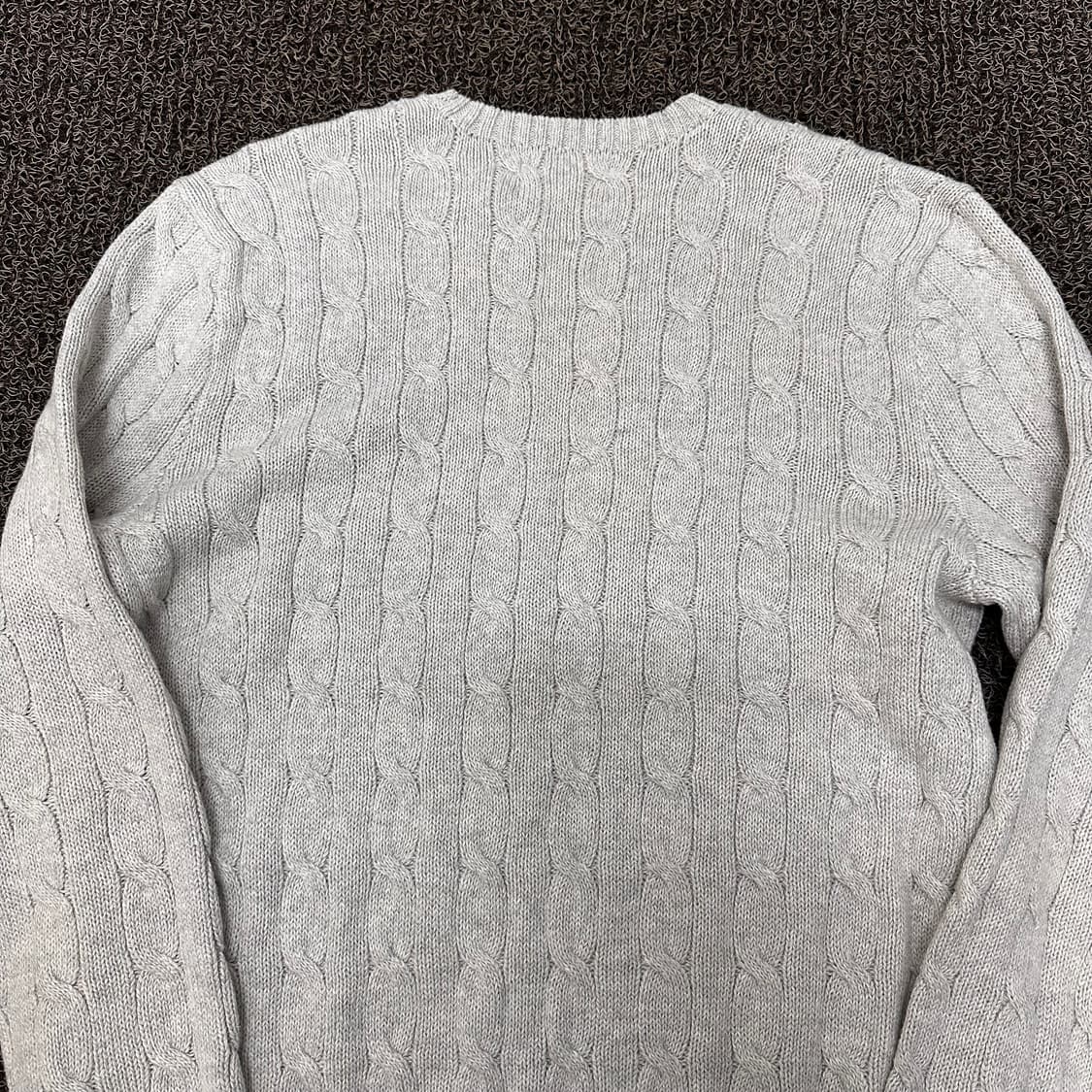 POLO 폴로 랄프로렌 케이블 꽈배기 니트 M 상품이미지6