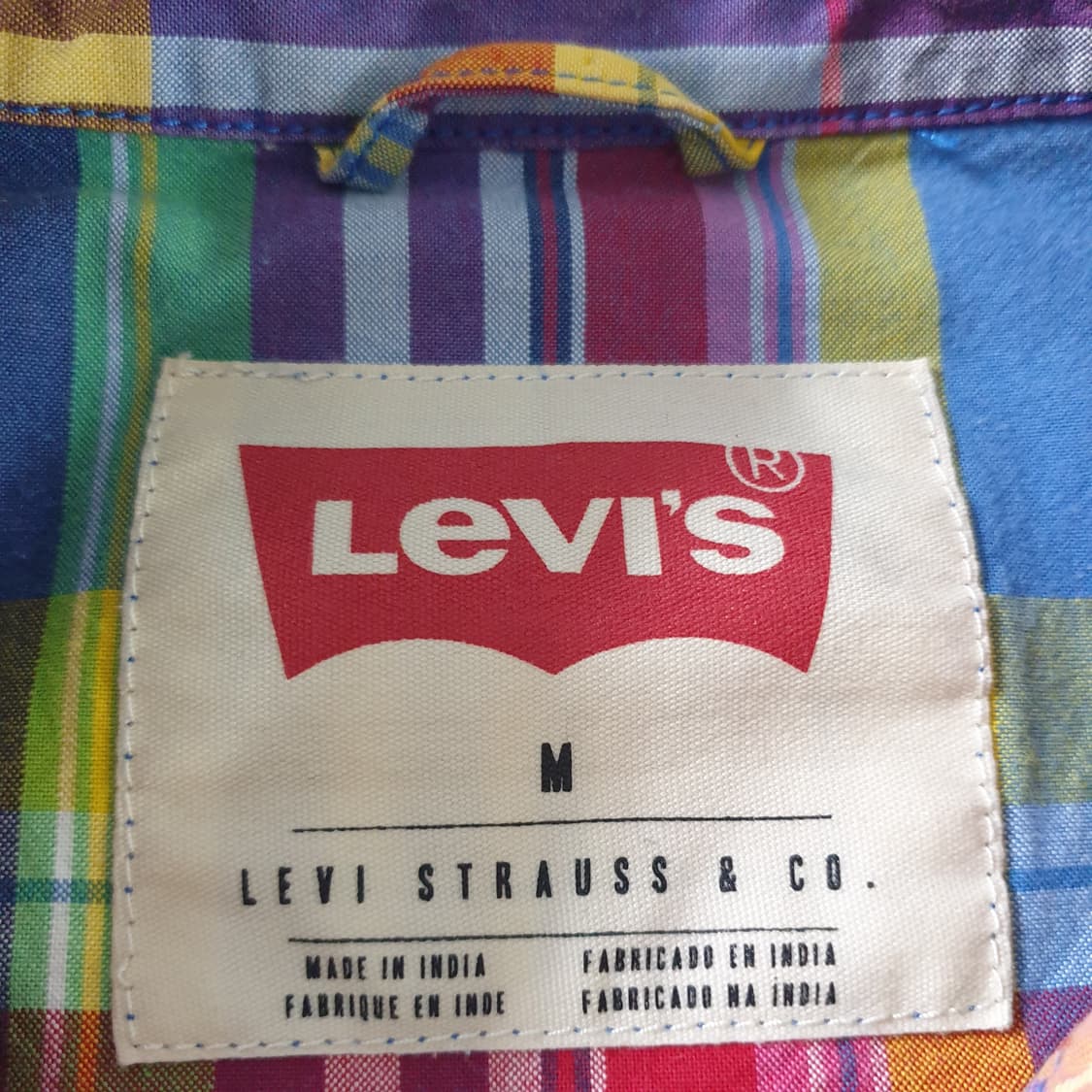 [무료배송] LEVIS 체크 패턴 자켓 상품이미지2