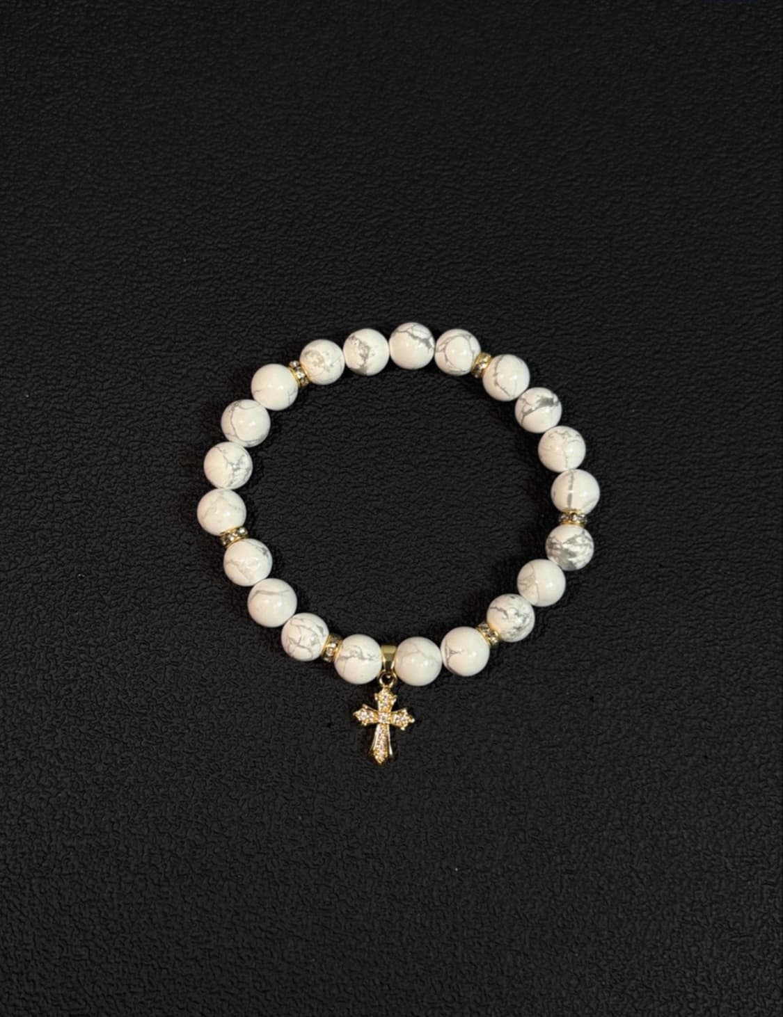 Cross 천연석 팔찌 2color 상품이미지2