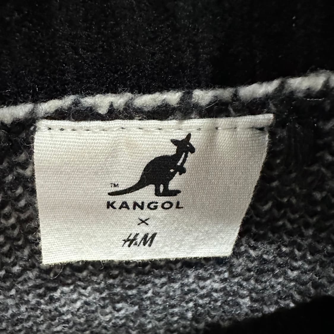 90 캉골 X H&M 여자 오버핏 니트 상품이미지3