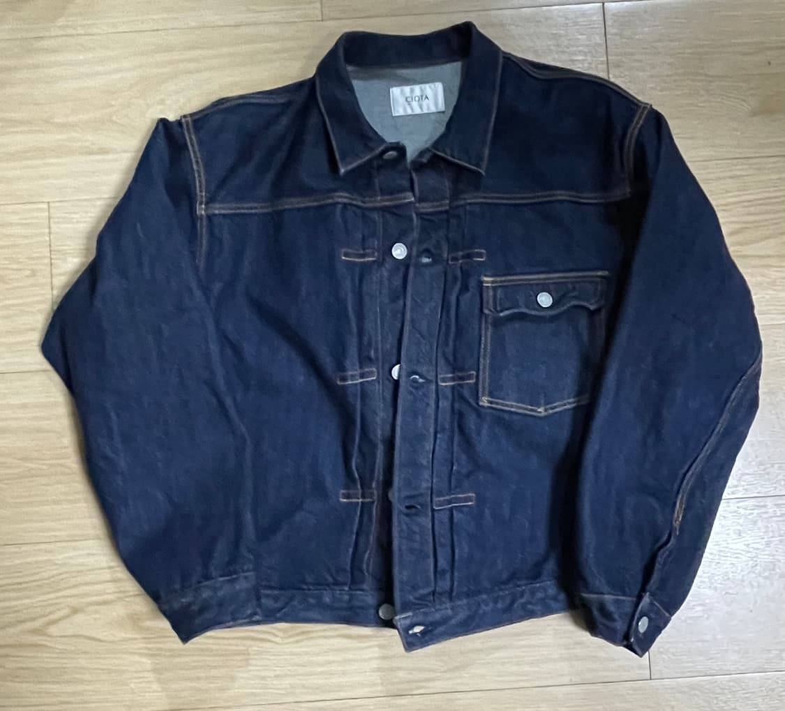 시오타 데님자켓 42 사이즈 상품이미지1